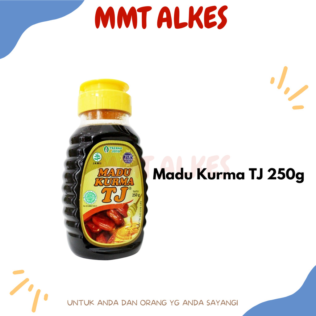 

Madu TJ Kurma 250gr // murni asli nusantara / Suplemen multivitamin Daya Tahan Tubuh