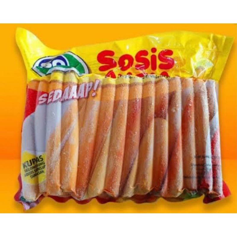 

SOSIS SONICE 1kg isi 40pcs FROZEN FOOD HALAL - Terlaris