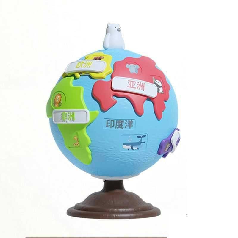 Mainan Puzzle Globe Puzzle Bola Dunia Untuk Edukasi
