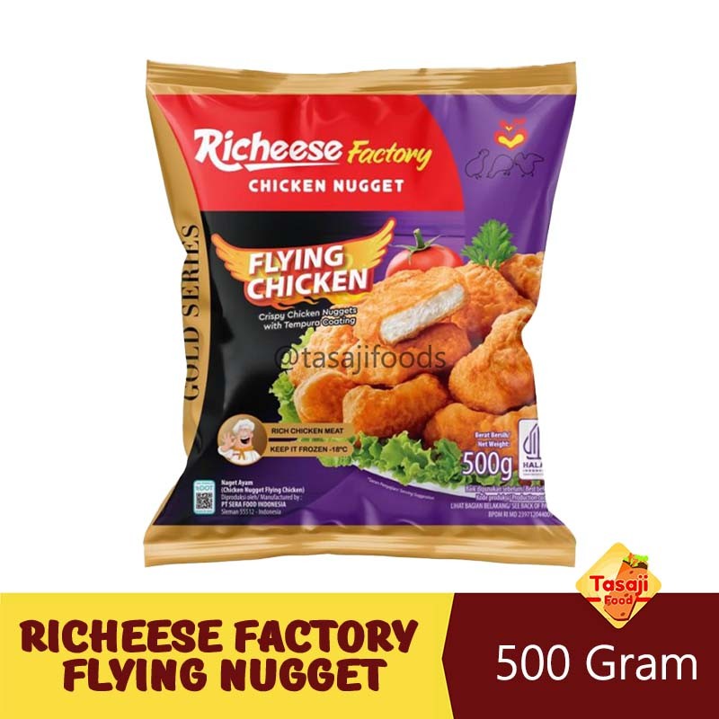 

Richeese Factory Flying Chiken Nugget 500 gr