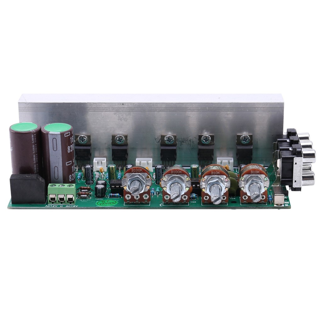 LM1875 5.1 Channel Audio Amplifier Board Subwoofer Amplifiers DIY Sound System Speaker Home Theater 