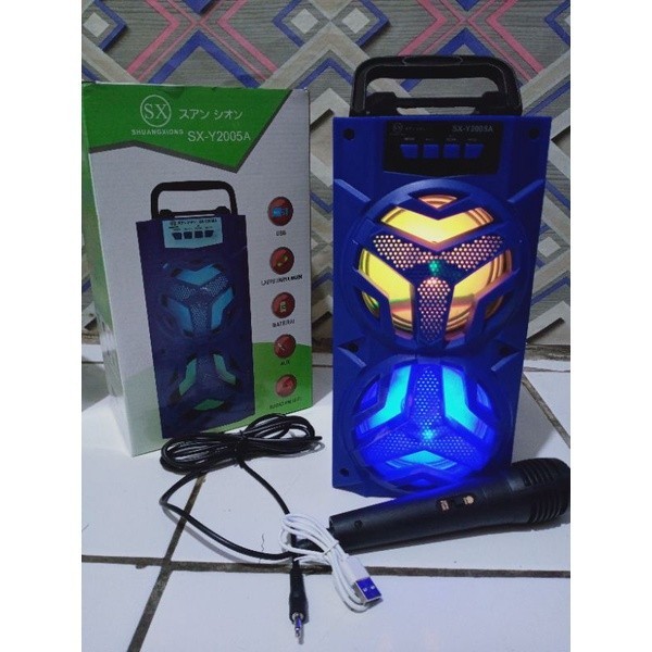 Speaker Bluetooth SX-2005 // XTM-2021 SX-5008/F-410 Speaker bass mini ANUGERAH SHOPEE
