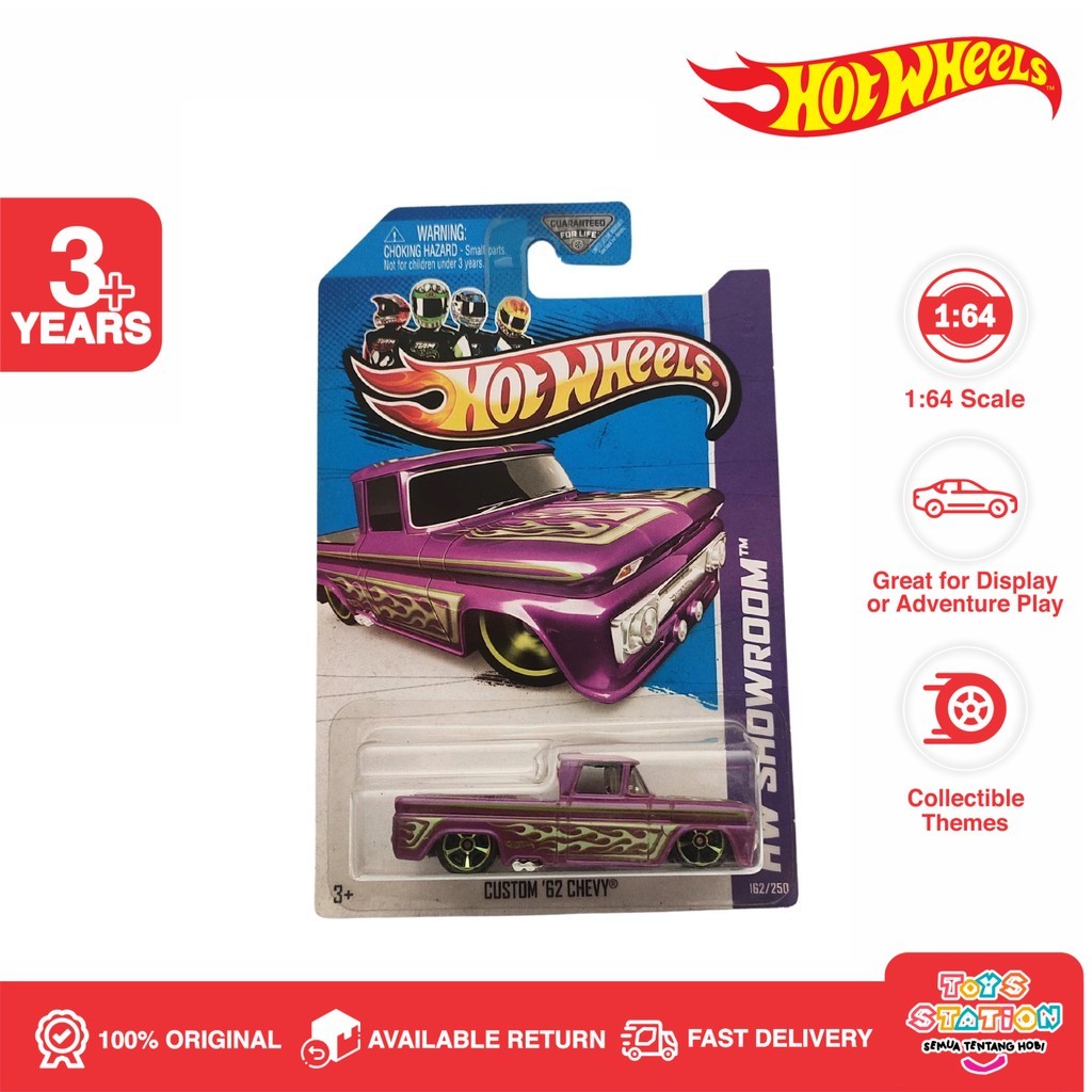 Hot Wheels Custom 62 Chevy HW Showroom Pickup