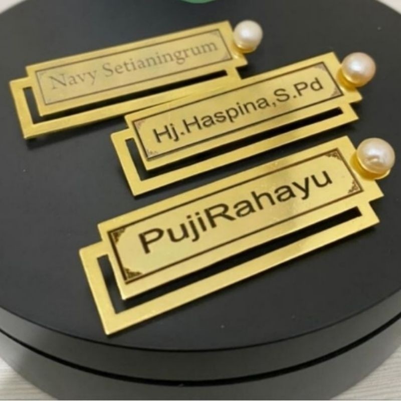 bros nama mutiara || free custom nama || bros anti karat