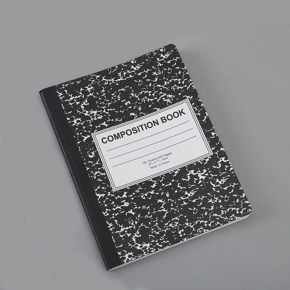 

American retro marble snowflake notebook diary super thick B5 student exercise book