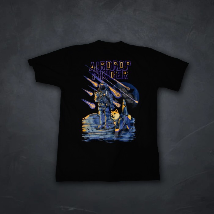 ✨BISA COD✨ -Crypton X AirdropFinder - Tshirt - Putih, L