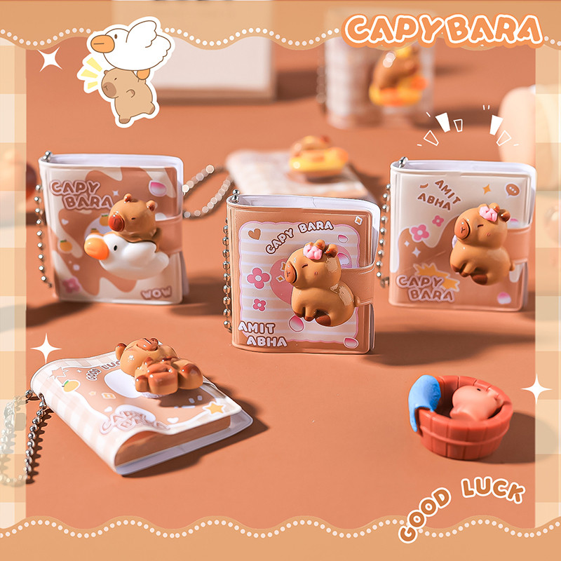 

cute things kawaii Stationery back to school supplies Mini Portable Notebook gift for kids small Notepad apybara diary memo pads