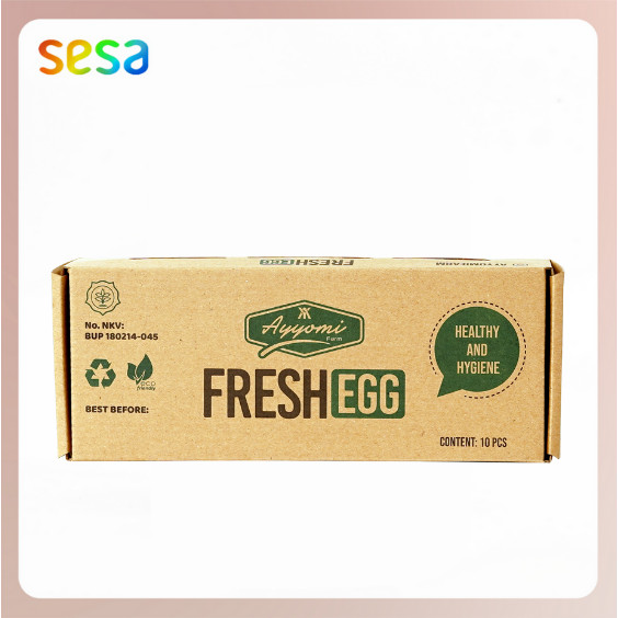 

AYOMMI Fresh Egg 10pcs - Sumber Protein Sehat