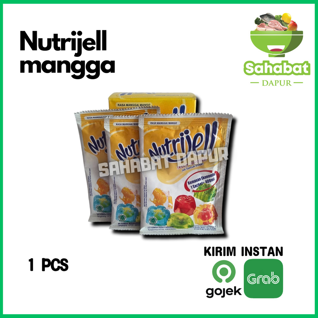 

Nutrijell / Powder Jelly Mangga 10gr - Sahabatdapur