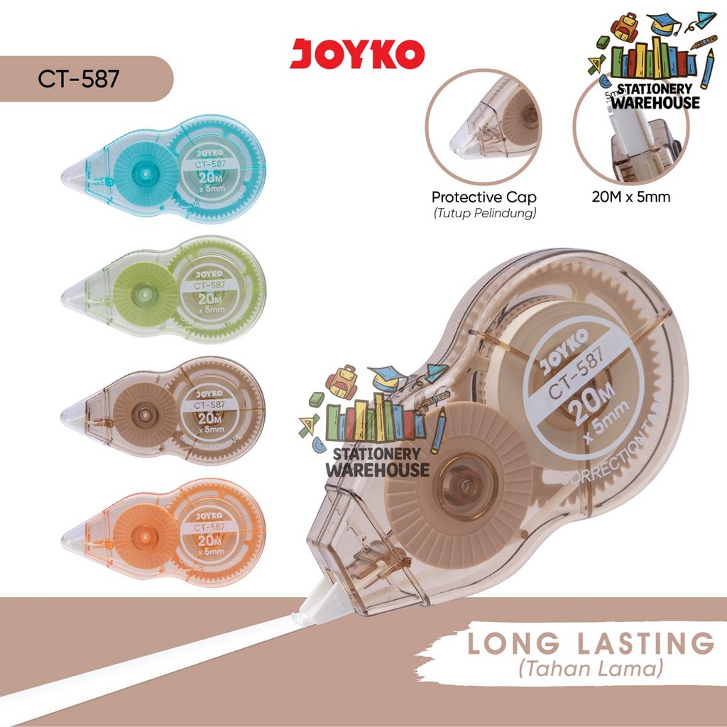 

Pita Koreksi Correction Tape Joyko CT-587