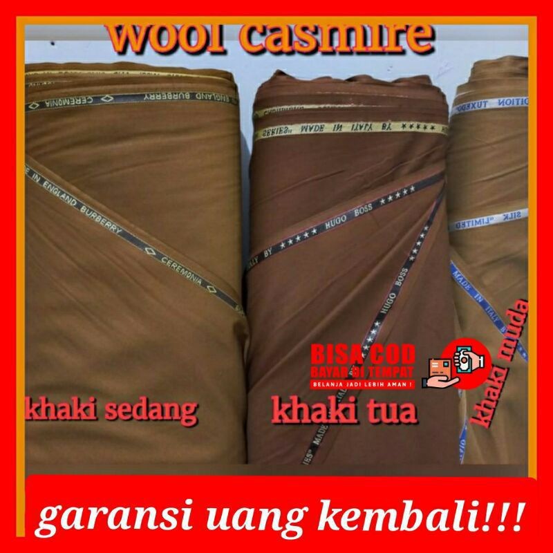 kain seragam semi wool pemda keki pdh pns asn premium