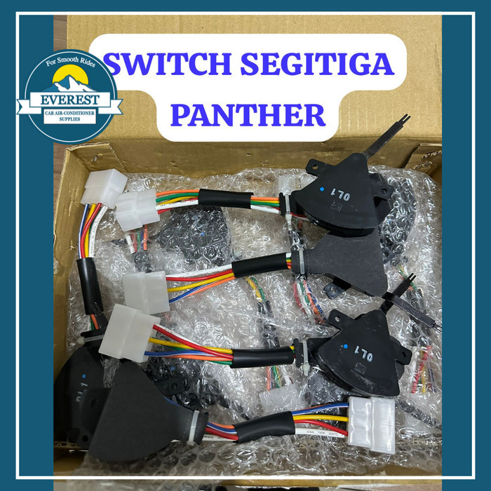 Panel Switch Saklar Fan Geser Isuzu Panther Segitiga Ac Mobil