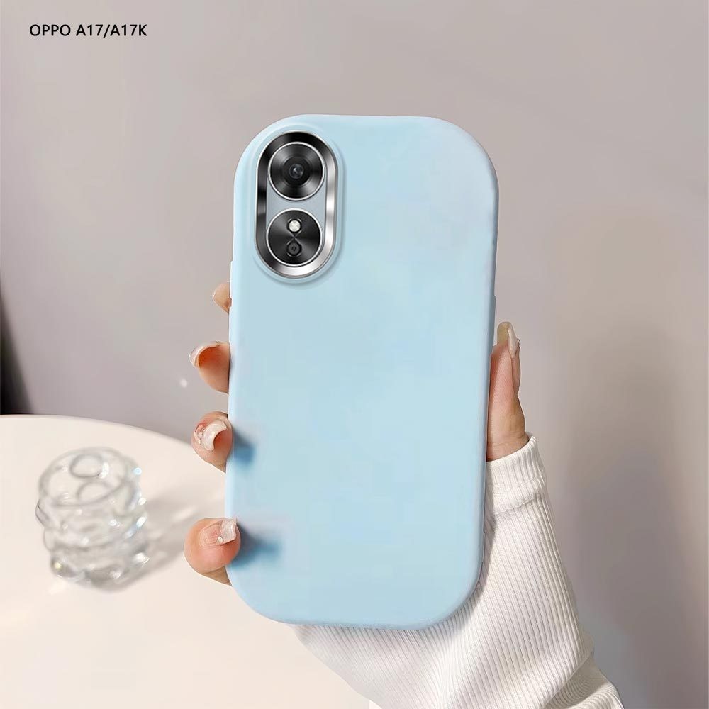 TERBARU Untuk OPPO A17 A17S A96 A76 A16 A16S A54S A15 A15S Soft Original Liquid Silicone Casing