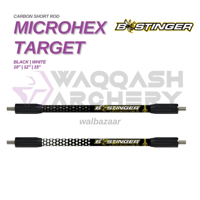 BEE STINGER MICROHEX TARGET CARBON STABILIZER SHORT ROD Compound Recurve Original