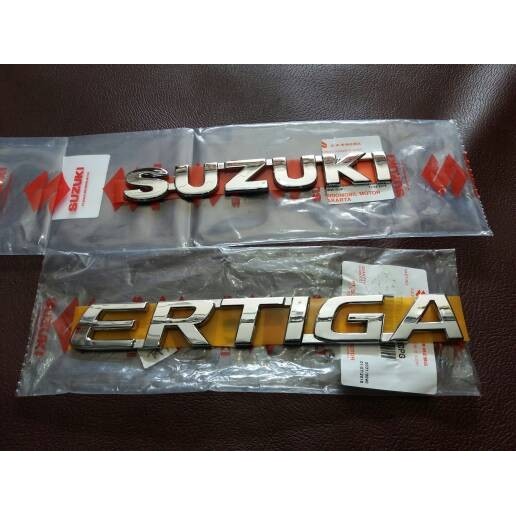 EMBLEM SUZUKI ERTIGA ASLI SPAREPART MOBIL