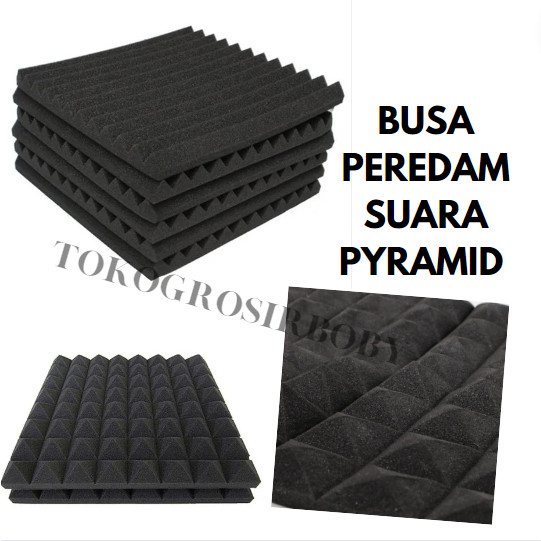 Busa Telur Peredam Suara Soundproof Foam 6 PCS {BISA COD}