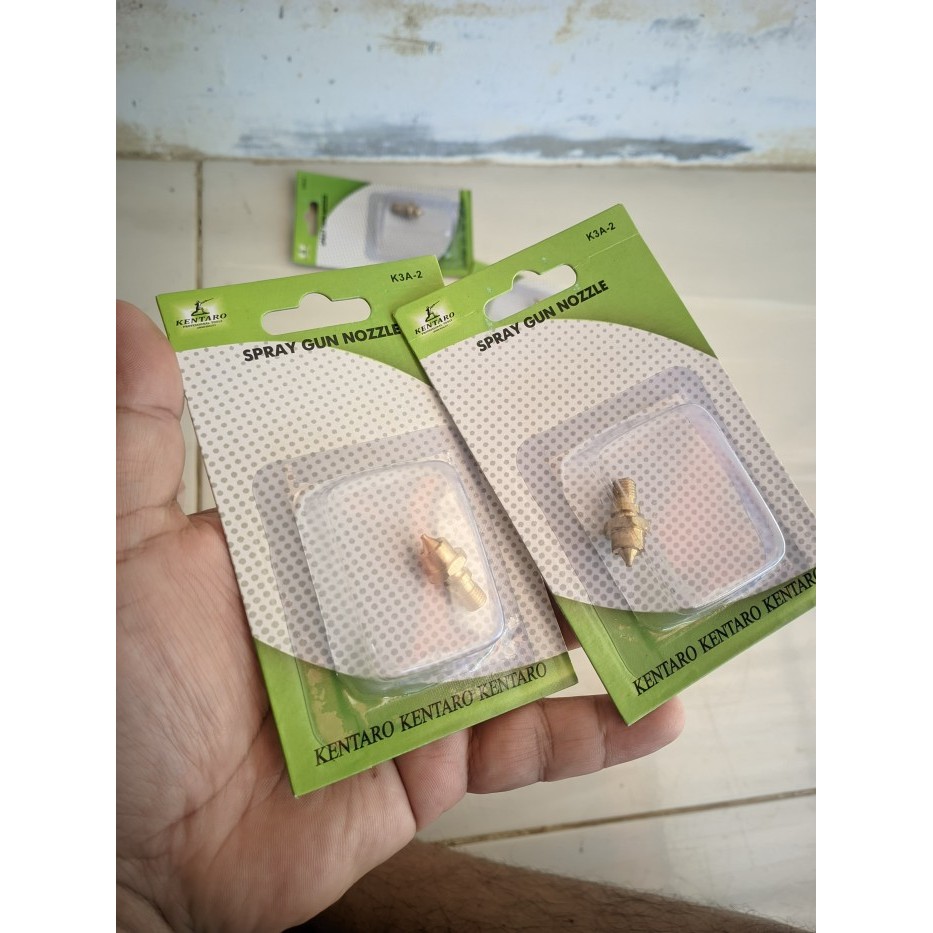 KENTARO Japan Nozzle dalam Nozle Sparepart Spray Gun K3 Nosel Spuyer Spraygun Spet Semprot Cat K3A