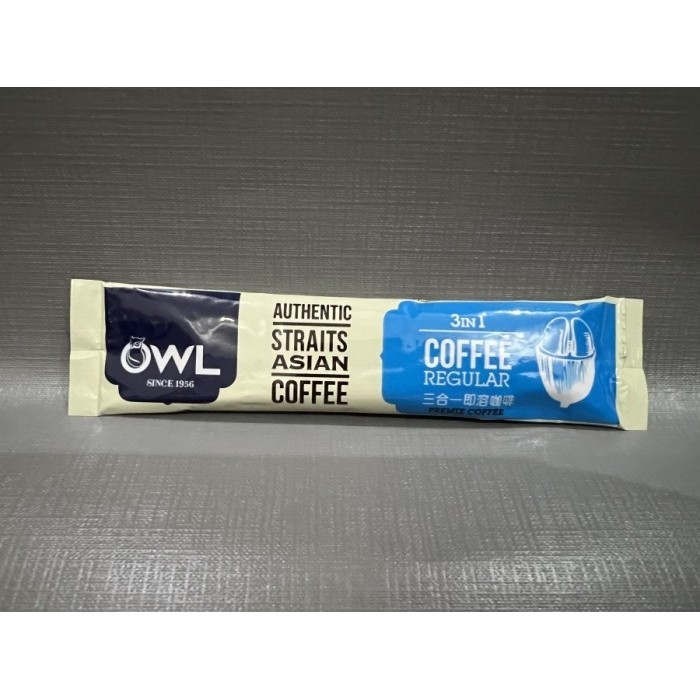 

Owl Regular Instant 3 in 1 Coffee 20g Singapore