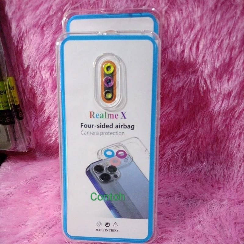 SoftCase Clear Realme X Silikon Casing TPU Bening Transparan Pelindung Belakang Hp Bahan Tebal [SF]