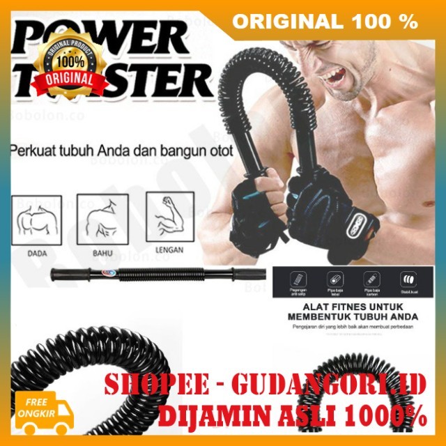 Power Twister 20kg Alat Olahraga Fitness Latihan Otot Alat Fitnes Rumahan Alat Pembentuk Otot Lengan
