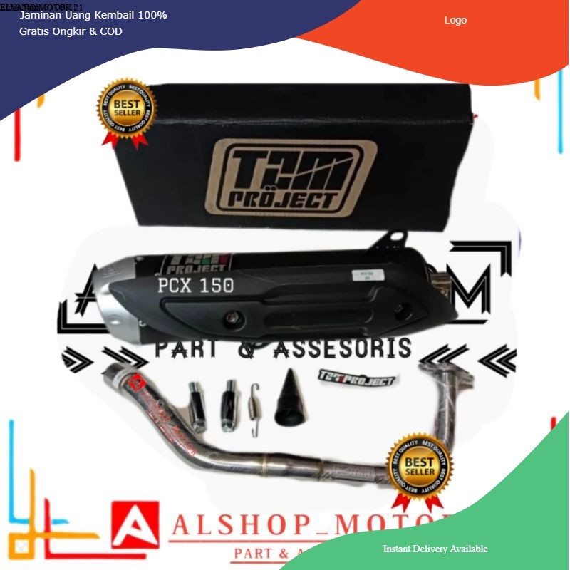 KNALPOT TZM PROJECT RACING PCX 150/KNALPOT TZM RACING PCX 150