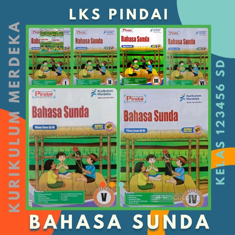 

Buku LKS Pindai Bahasa Sunda Kelas 1 2 3 4 5 dan 6 SD MI Kurikulum Merdeka Penerbit CV Arya Duta