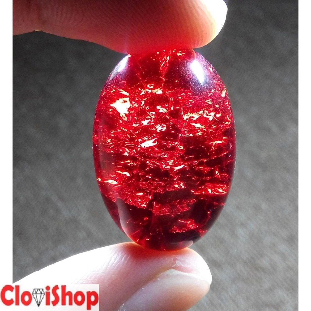Batu Akik Pecah Seribu Merah Siem Besar HQ