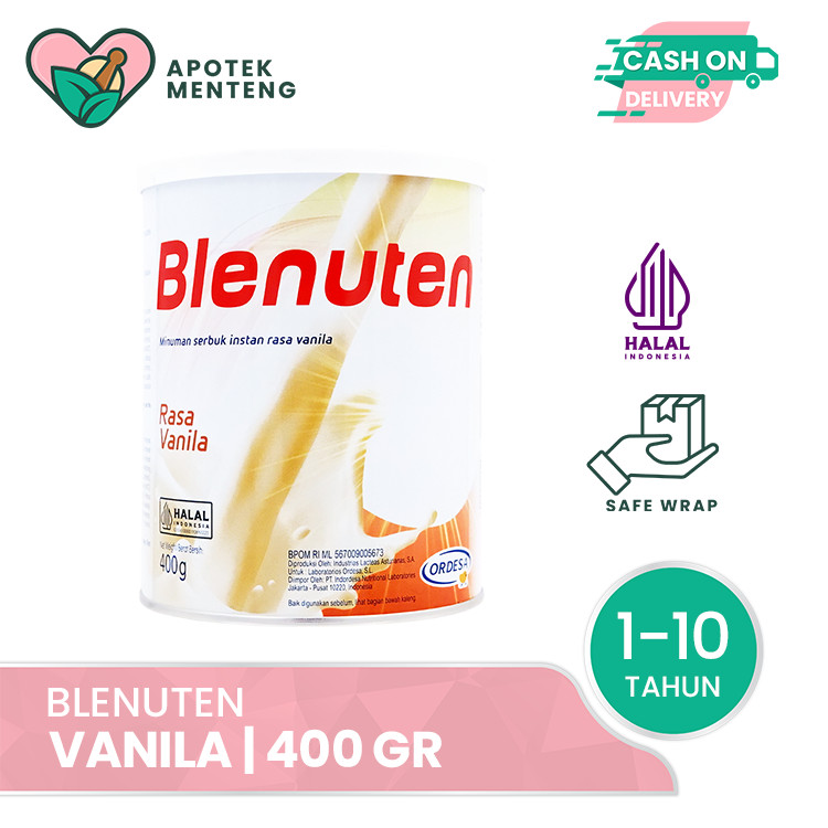 

Blenuten Vanilla 400 gr - Susu Pertumbuhan Anak