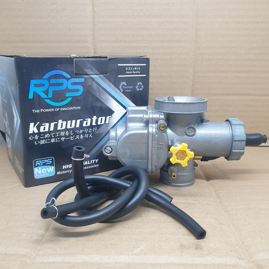 CARBURATOR PE 28 KARBU RACING PE 28 SKEP KUNINGAN MERK RPS