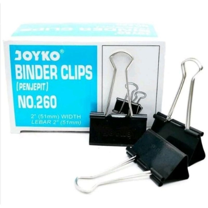 

1 Pcs Penjepit Joyko Binder Clips No 260