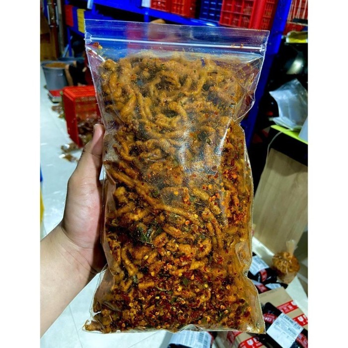 

KERIPIK USUS AYAM 1KG PEDAS DAUN JERUK 1KG & ORIGINAL