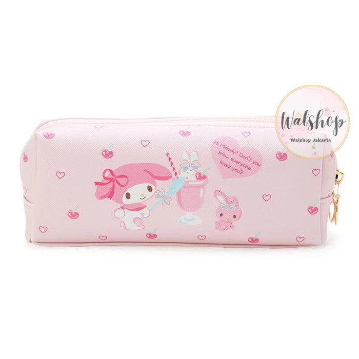 

Best[Promo] Tempat Pensil Premium Sanrio Melody Moroll Kuromi Twin Stars - TP002 - Melody