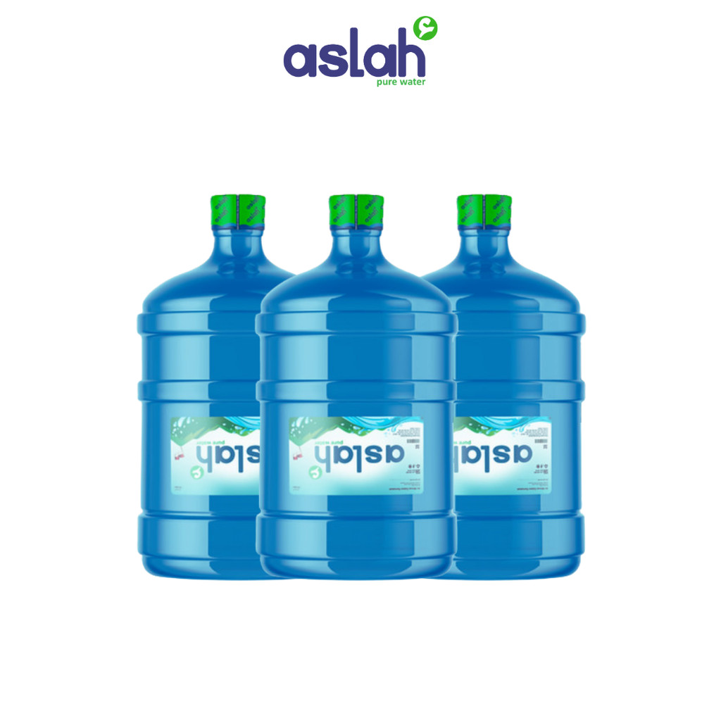 Aslah - Air Mineral 3 Galon 19L