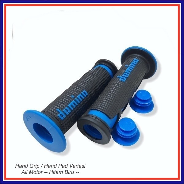 Hand Grip / Hand Pad Variasi All Motor -- Hitam Biru --