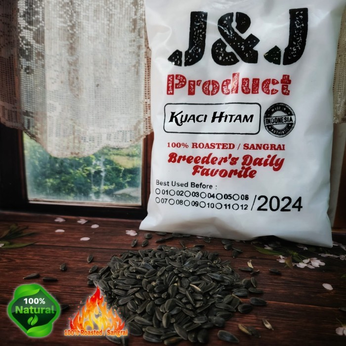 

SunFlower Seed Kwaci Kuaci 1kg - KUACI HITAM