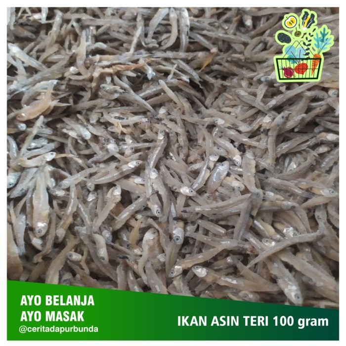 

IKAN ASIN TERI per 100 gram