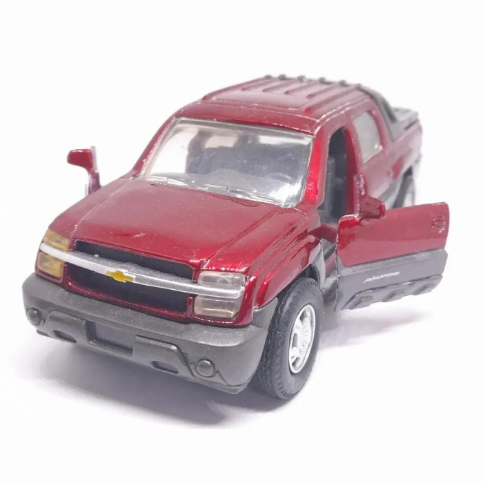 TF88 2002 Chevrolet Avalanche - Newray Diecast Skala 32 Junk Mobil Mainan