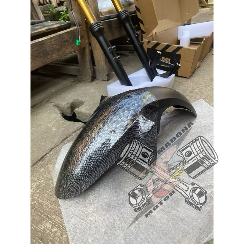 SLEBOR DEPAN R15 SPAKBOR DEPAN R15 KARBON WTP SLEBOR R 15 CARBON WTP YAMANO