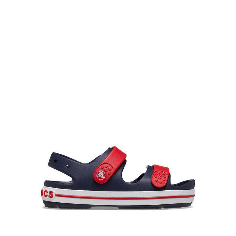 Crocs Crocband Cruiser Kids Sandal  - Navy/Varsity Red