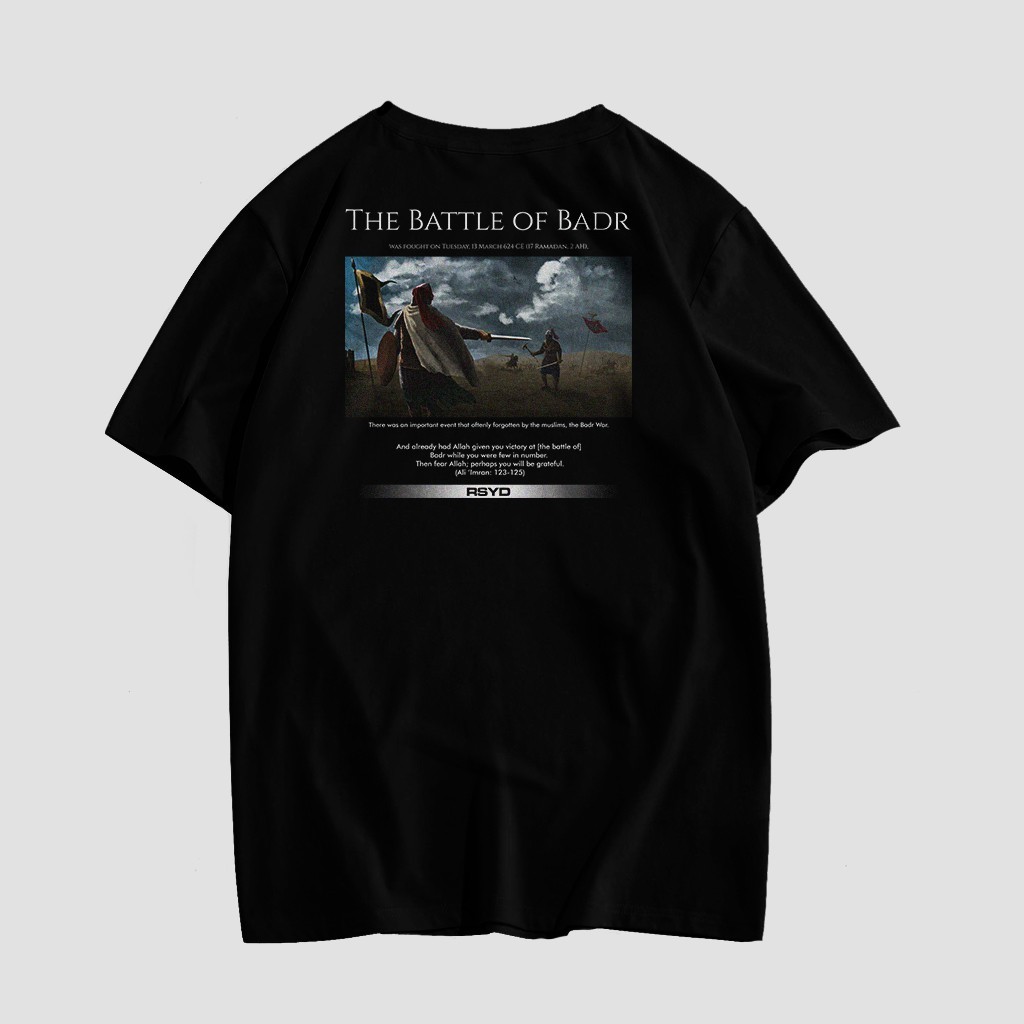 【FAD】ROMANROLE RSYD The Battle Of Badr - T-Shirt / Kaos Dakwah