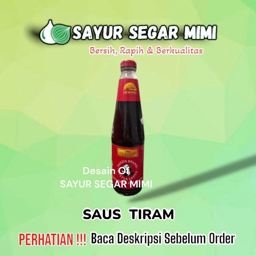 

Saus Tiram Cap Panda Lee Kum Kee 907g - Sayur Segar Mimi