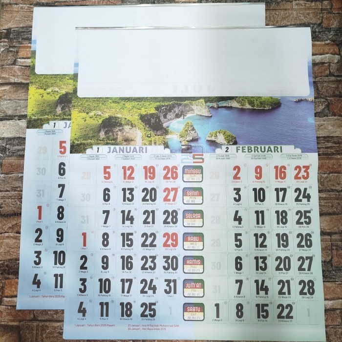 

KALENDER KERJA KRISMON JUMBO GAMBAR TAHUN 2025 ( KERTAS DAUR ULANG )