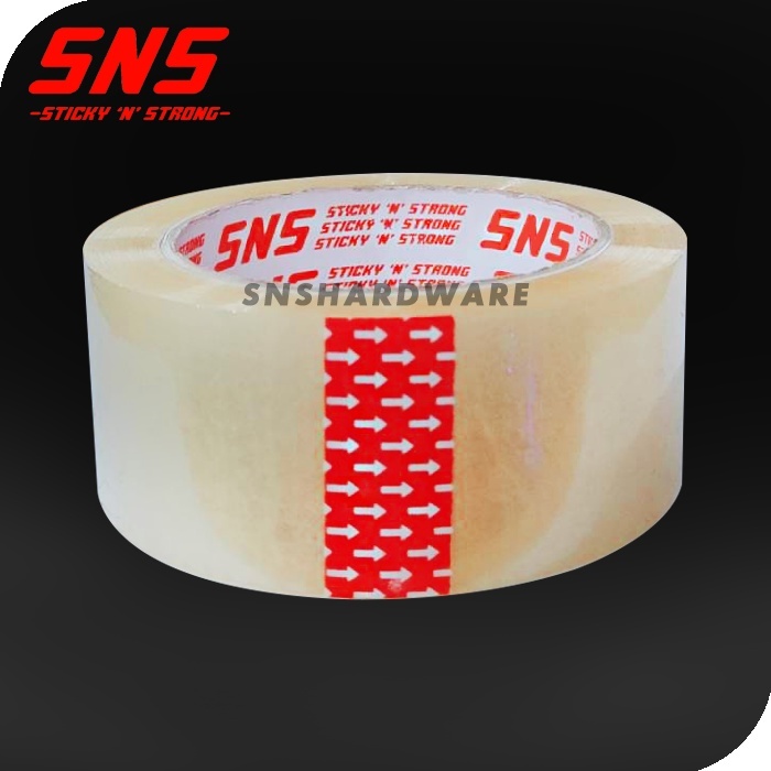 

{ 1 KARTON } LAKBAN SNS BENING/COKLAT 100 YARD 45 MICRON SAMEDAY KHUSUS GOJEK GRAB (PackLah)