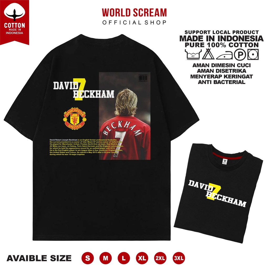 JERSEY BOLA KAOS BOLA - MANCHESTER BECKHAM KAOS SEPAK BOLA WORLDCUP JERSEY FUTSAL