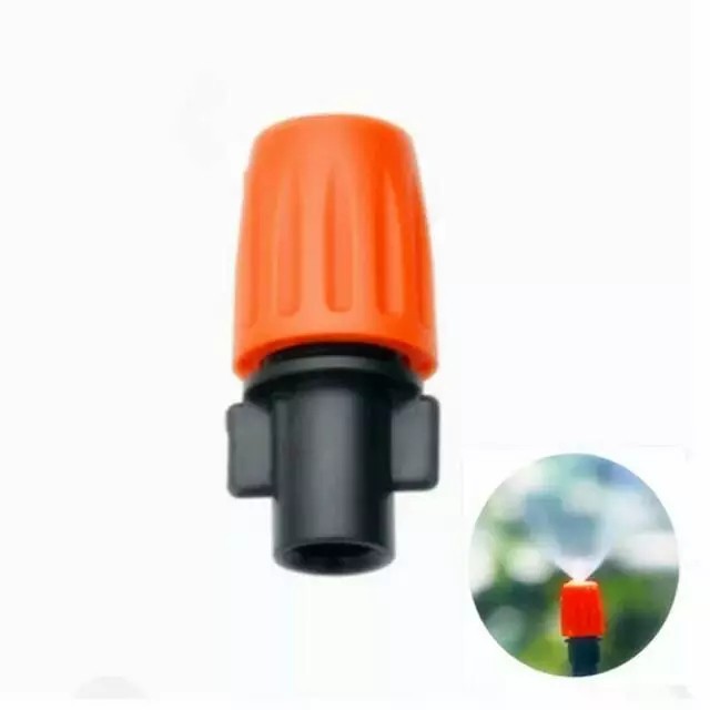Nozzle Misting Oren Plastik Adjustable Orange