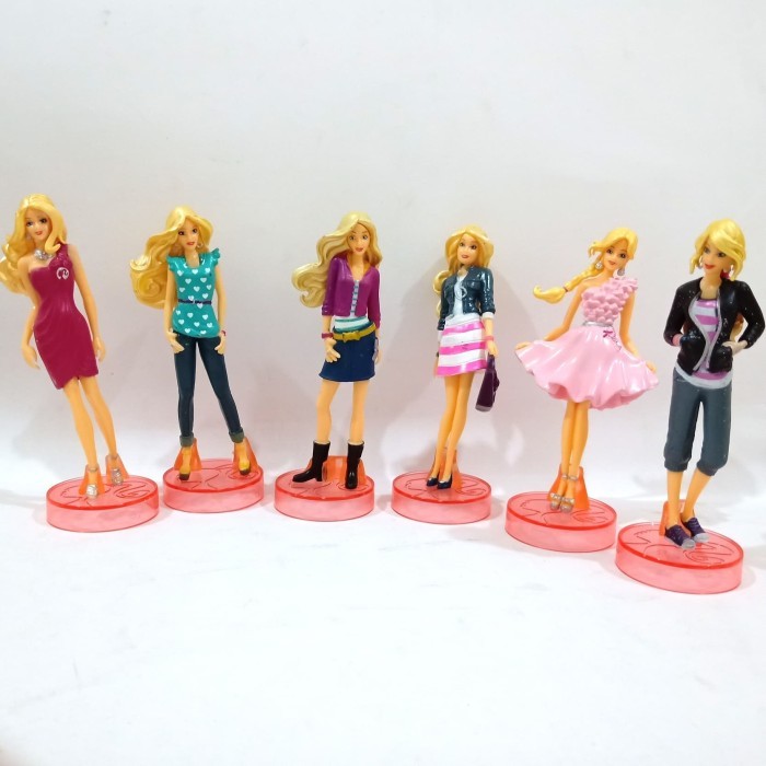 figure set barbie fashion