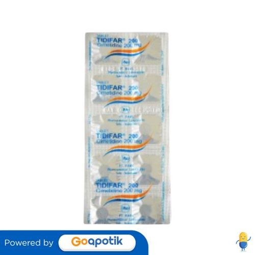 Tidifar 200 Mg Strip 10 Tablet
