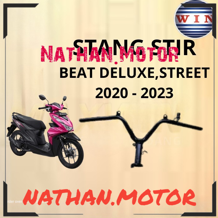 Stang Stir Honda Beat Deluxe Beat Street Tahun 2020 - 2023 Merk Win Kualitas Original