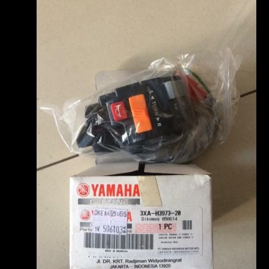SAKLAR /HOLDER/ HANDLE / HANDEL SWITCH KANAN / KIRI /SET YAMAHA FORCE 1 / F1Z-R / F1ZR ORIGINAL YGP 