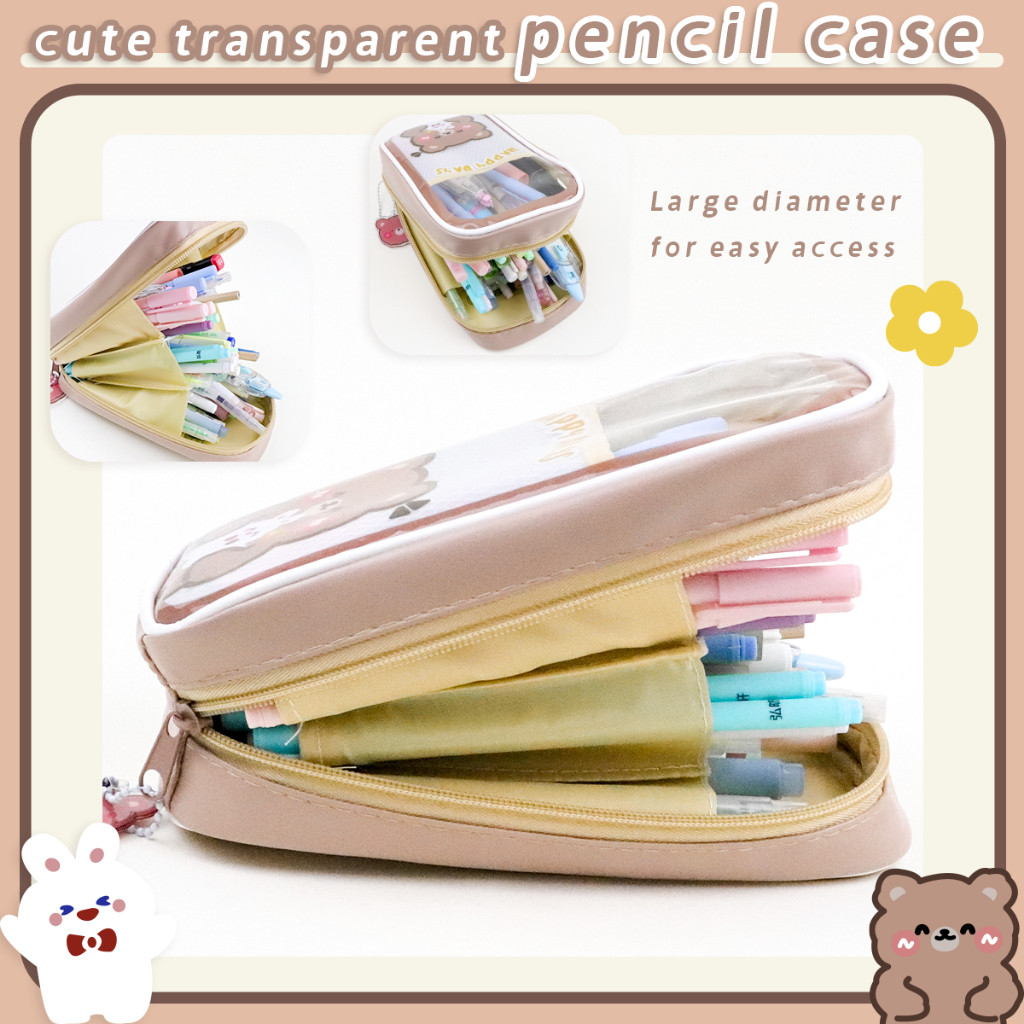 

JAMIN MURAH !!![COD] Tempat Pensil Kotak 3D Anak Perempuan Lucu Besar Kotak pensil Kanvas 6 Ruang Kotak Pensil Anak Sekolah Tempat Pensil Kapasitas Besar Stroberi Ceri Es krim(BISA LANGSUNG ORDER)